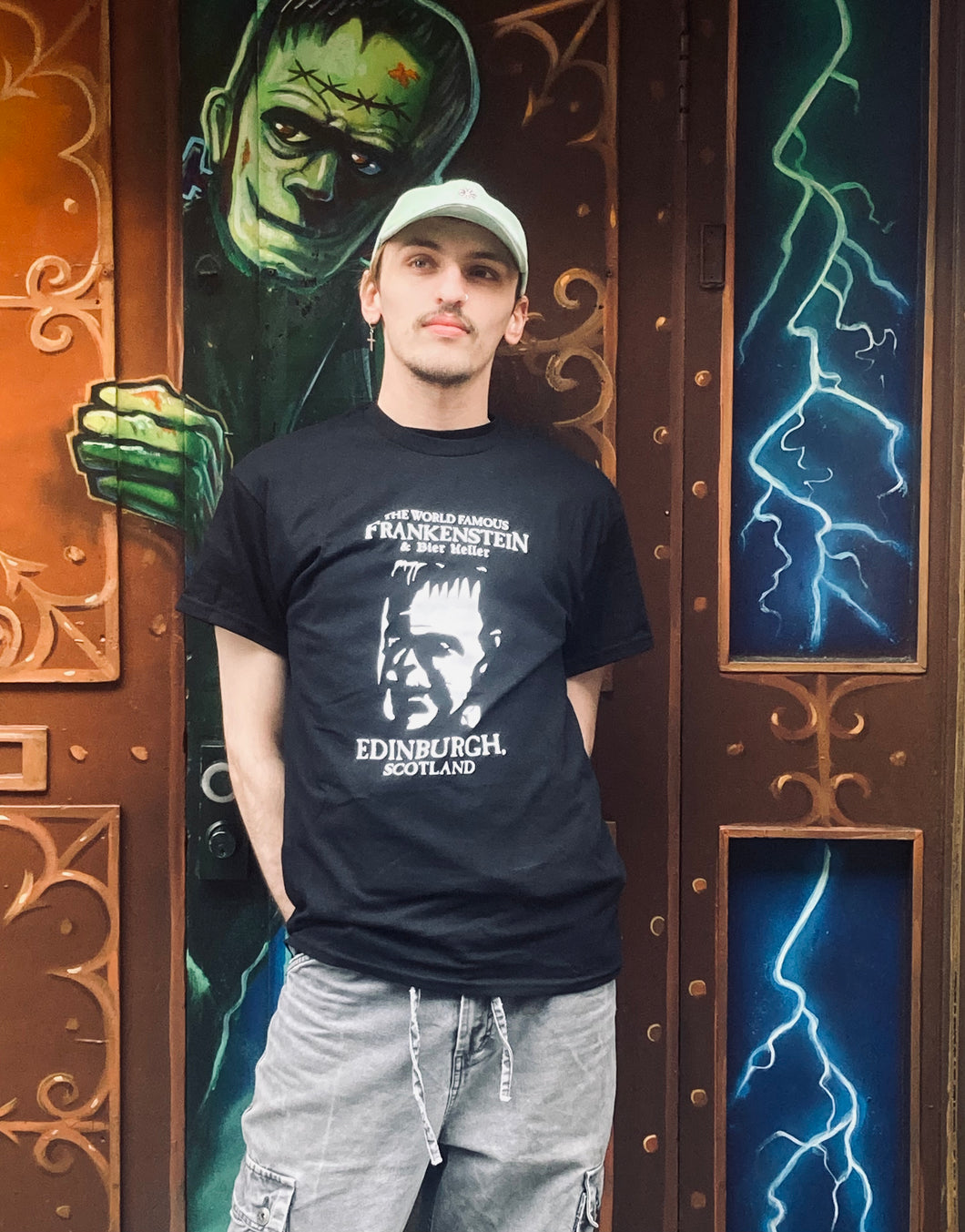 White Frankenstein T-shirt