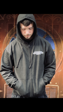 Load image into Gallery viewer, Frankenstein zip hoodie.
